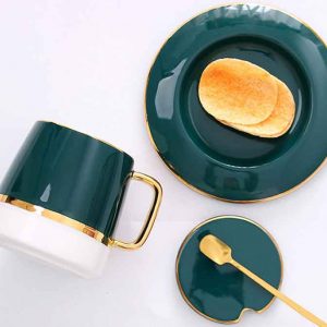 Bộ tách trà cà phê gốm sứ Kalandi cao cấp
