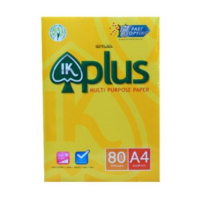 Giấy in văn phòng IK Plus A4 70gsm/80gsm 500 tờ