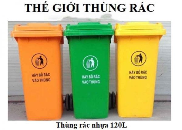 Thùng rác nhựa giải pháp tối ưu xử lý rác thải đô thị