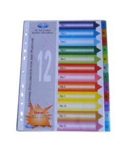 chia file nhựa 12 màu
