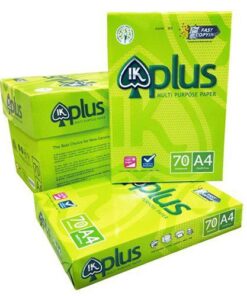 Giấy in văn phòng IK Plus A4 70gsm/80gsm 500 tờ