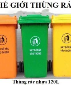 Thùng rác nhựa giải pháp tối ưu xử lý rác thải đô thị