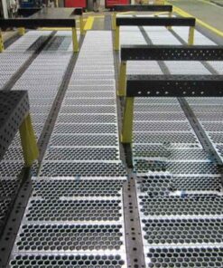 Nền chống trượt bằng thép safety platform plate/safety gratin